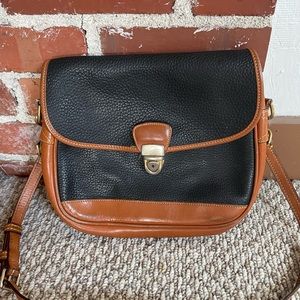 Vintage Dooney and Burke All Leather Shoulder Bag